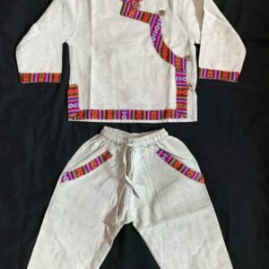 Handcrafted Kids' Hemp Clothing Set – Traditional Touch with Eco-Friendly Comfort