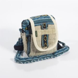 Handmade Hemp Crossbody Bag – Compact, Ethical, and Adventure-Ready