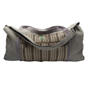 Handmade Himalayan Hemp Duffel Bag – Sustainable Travel with Rustic Style